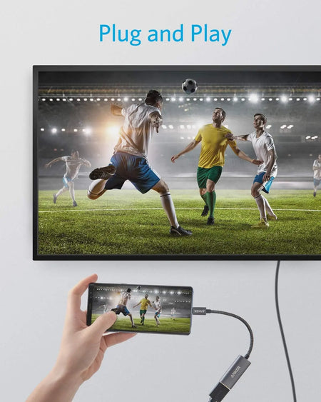 Anker - Adaptador USB C a HDMI (@60Hz), USB-C (HDMI 4K) Anker