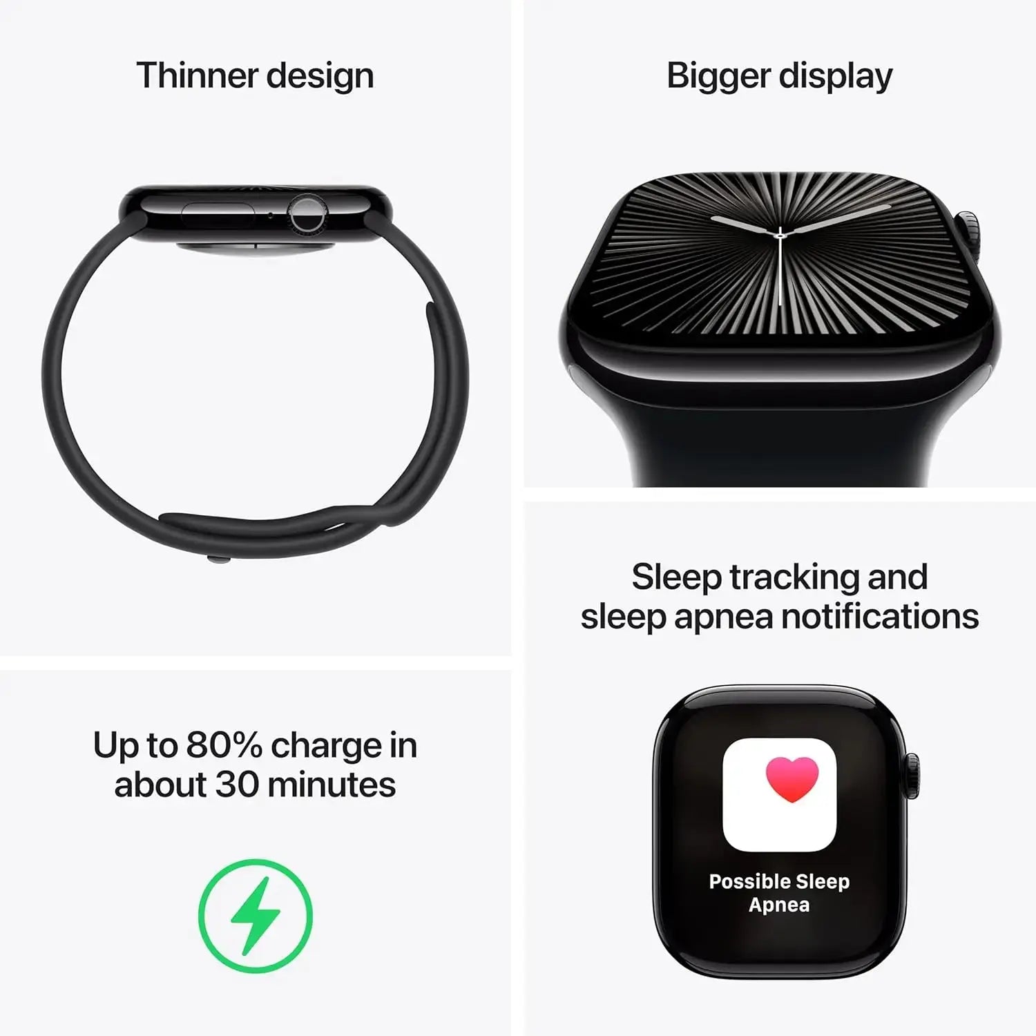 Apple Watch 10 46MM JET BLACK Apple