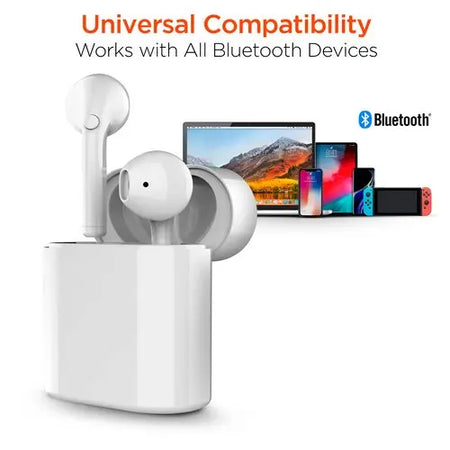 Audífonos Bluetooth HyperGear True Wireless Color Blanco freeshipping - iStore Costa Rica