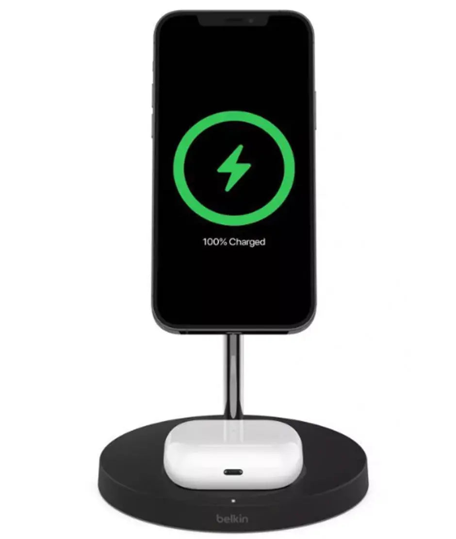 Base Cargador Belkin BoostCharge Pro 2 en 1 Wireless con Magsafe Belkin