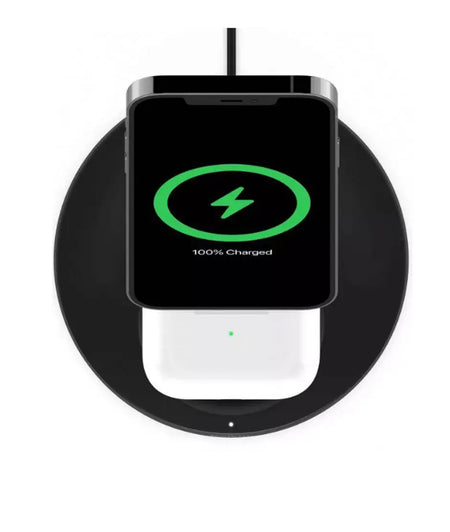 Base Cargador Belkin BoostCharge Pro 2 en 1 Wireless con Magsafe Belkin