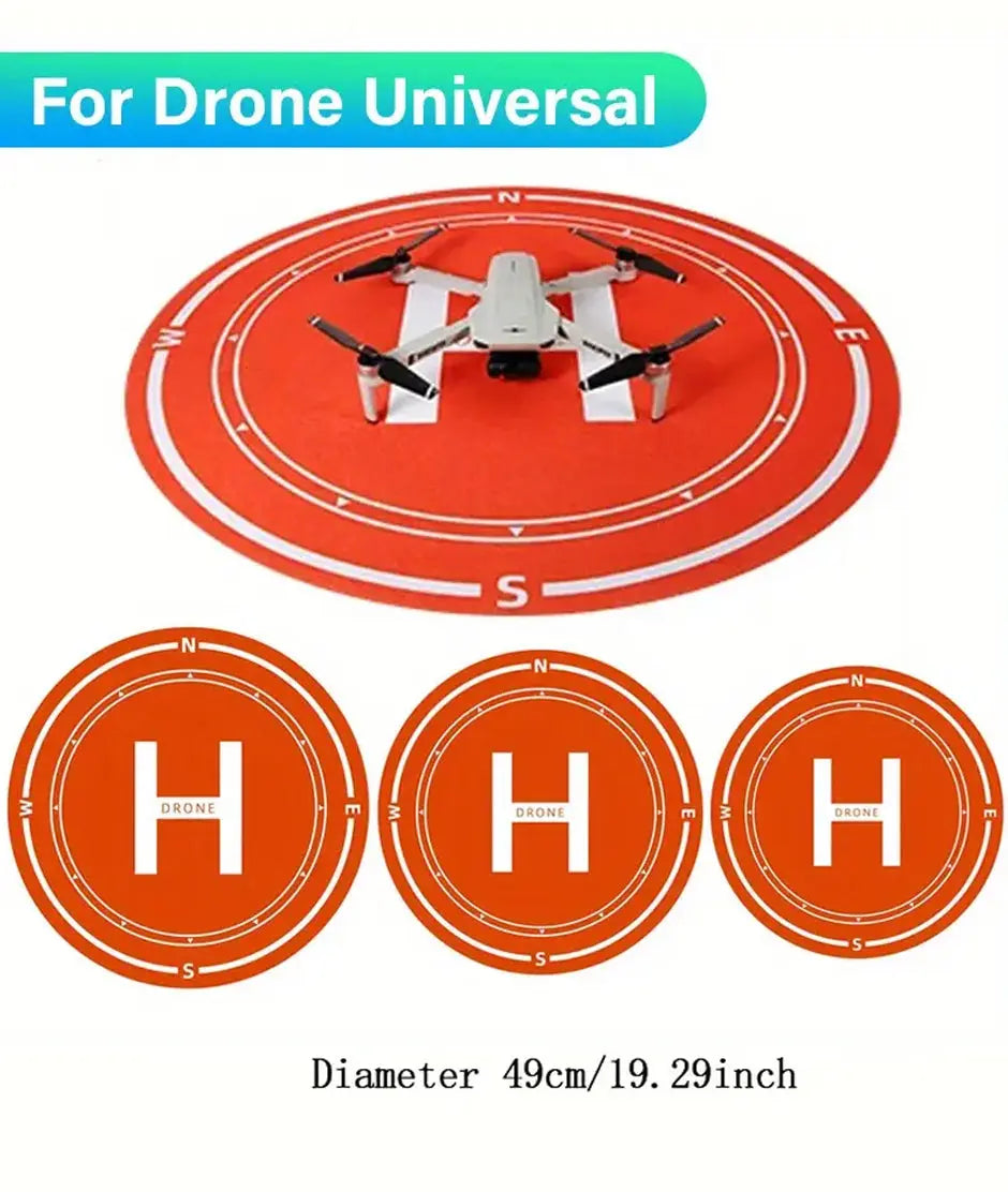 Base para aterrizar dron 50CM - Naranja -Landing Pad iStore