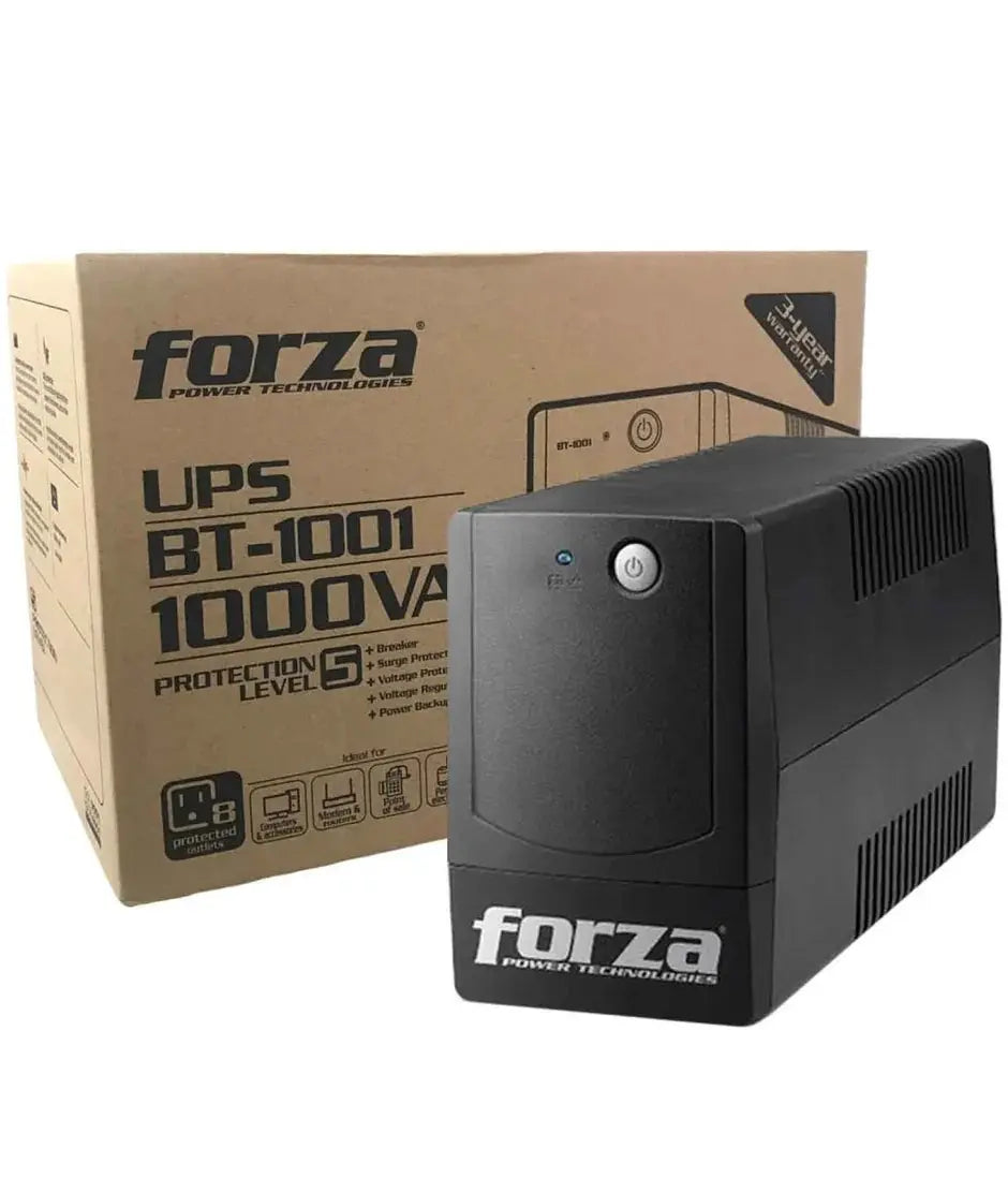 Batería de Respaldo UPS Forza BT-1001 UPS 1000VA/600W 120V 8-NEMA 50-60Hz