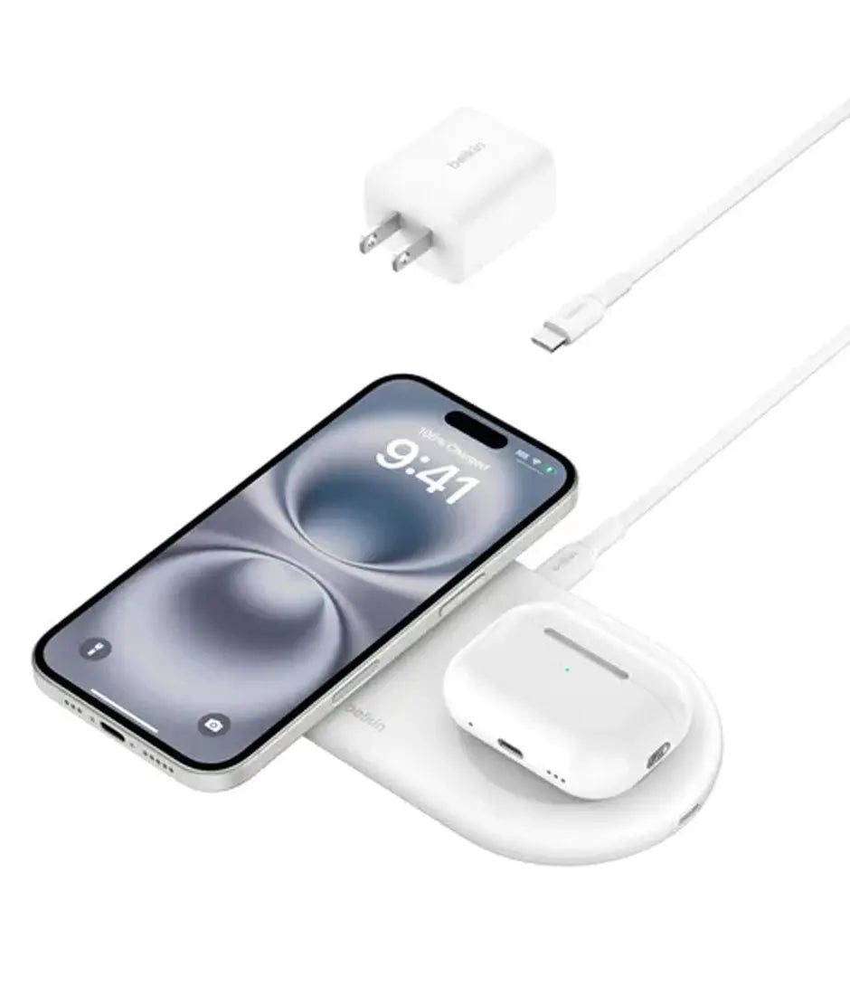 Belkin 2 en 1 Charging 15W Blanco Belkin