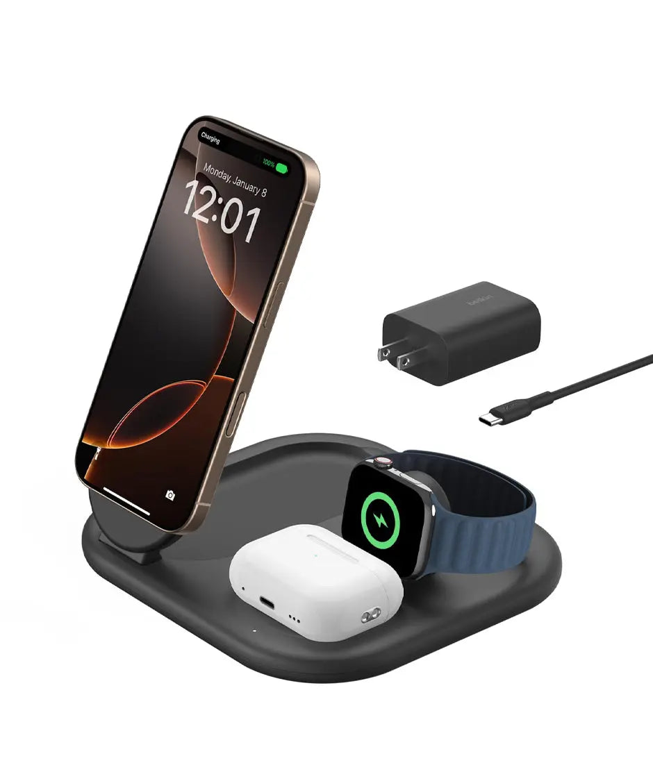 Belkin 3 en 1 Charging 15W NEGRO Belkin