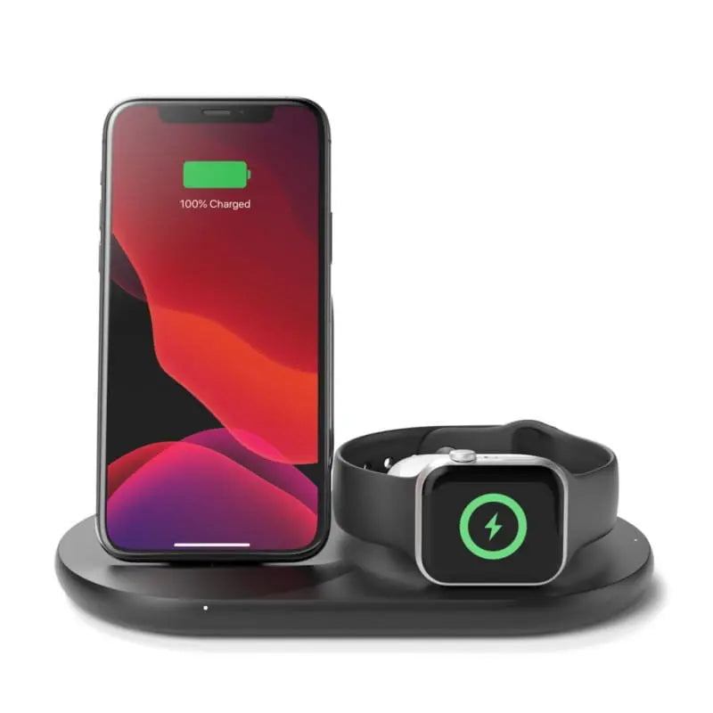 Belkin BoostCharge Cargador inalámbrico 3 en 1 para dispositivos de Apple iStore Costa Rica