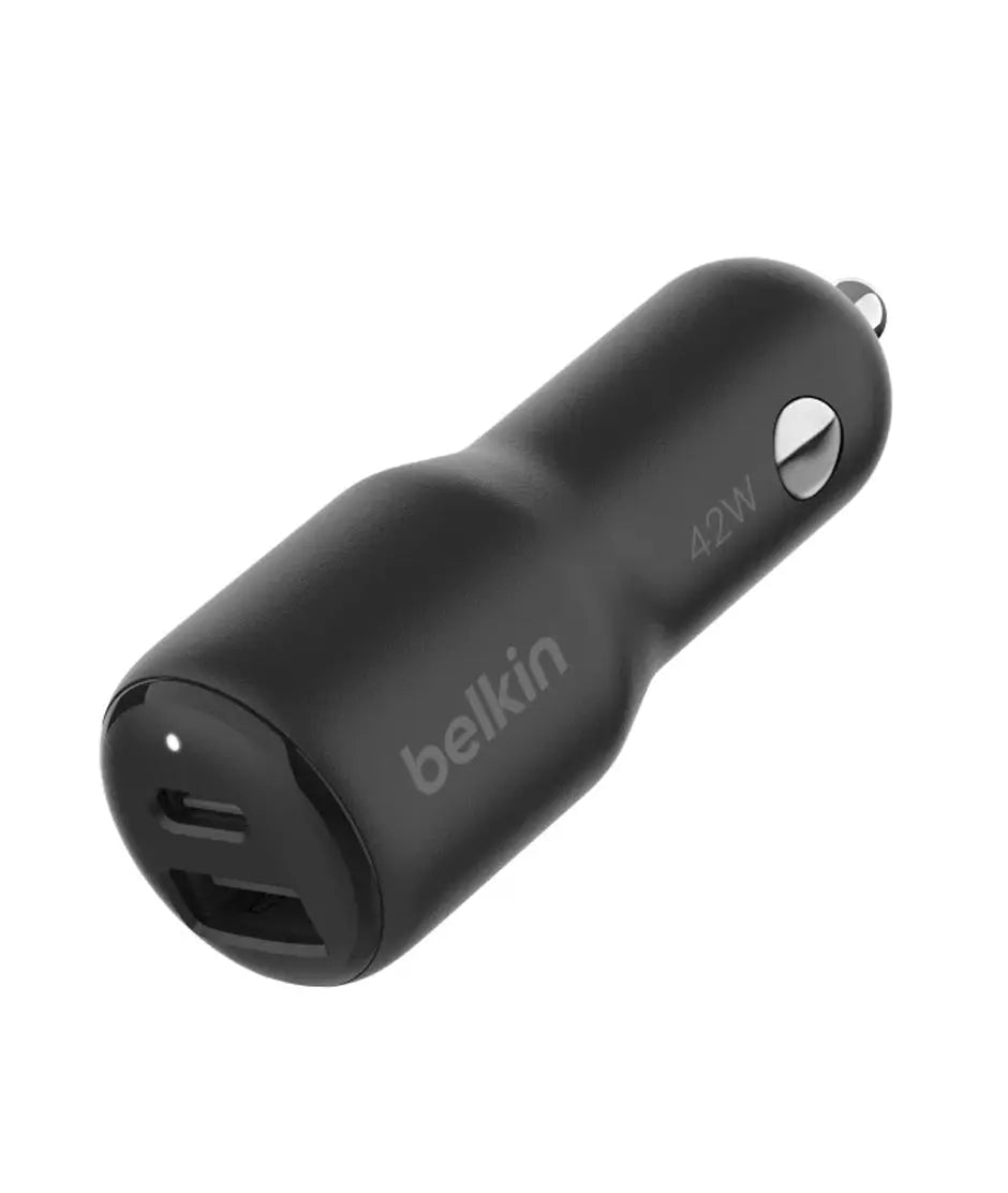 Belkin Car 42W Charge USB-C 30W+USB-A 12W Belkin
