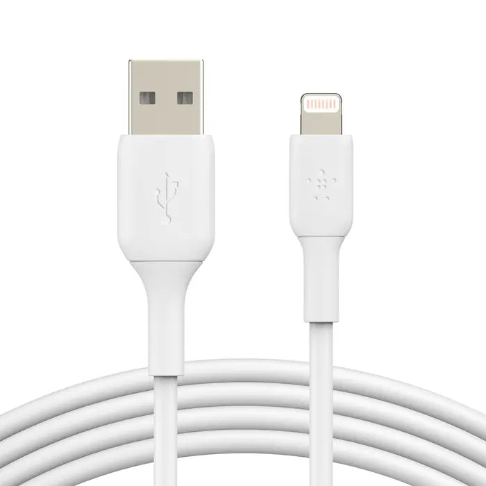 Cable Lightning a USB-A BOOST↑CHARGE™ (1m, Blanco) Belkin