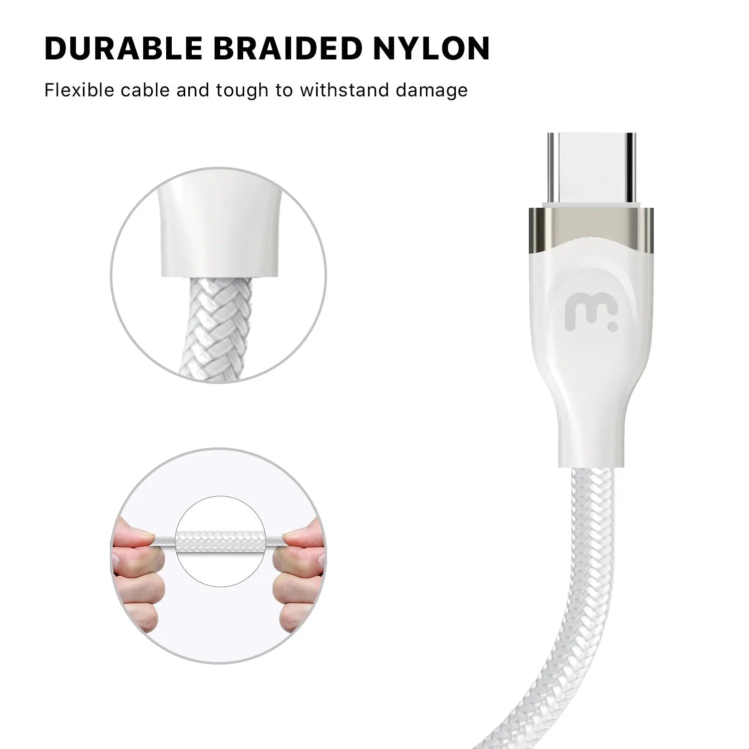 Cable USB-A a USB-C 1 Metro - MyBatPro iStore Costa Rica