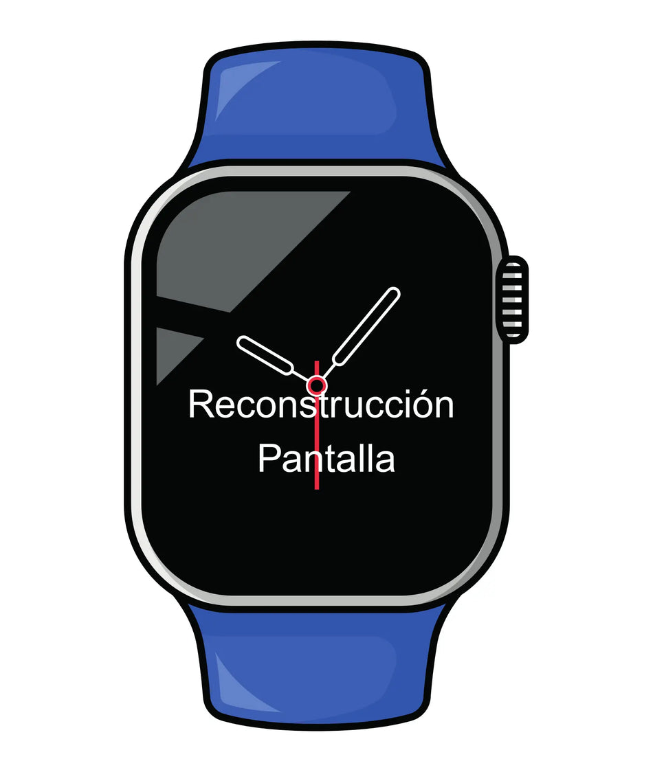 Cambio de Cristal (reconstrucción de pantalla) para Apple Watch 5 40 mm