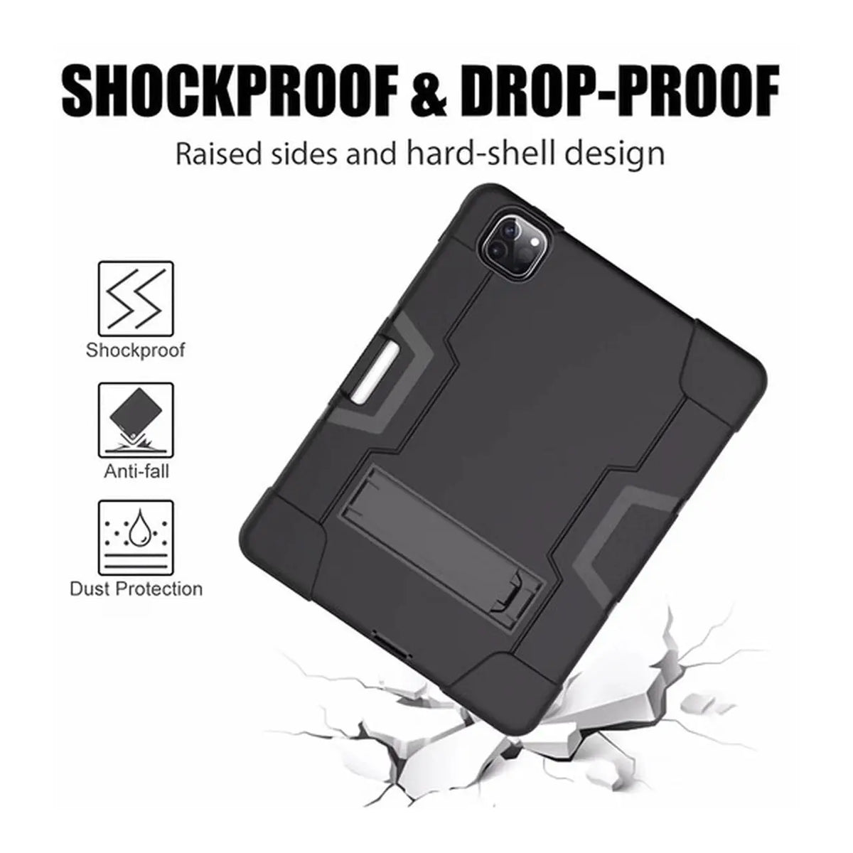 Case Apple iPad Pro 11" (2020-2018 ) negro MayBat Pro