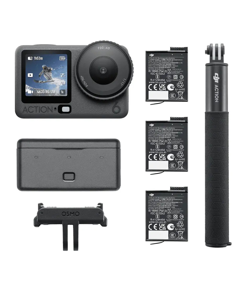 DJI Camera Osmo Action 6 Adventure Combo DJI