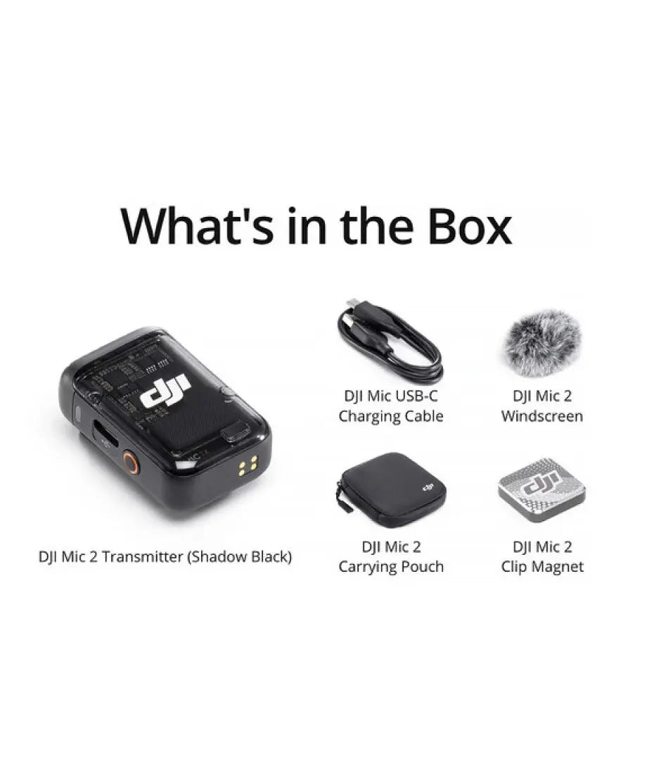 DJI Mic 2 Transmitter Shadow Black DJI