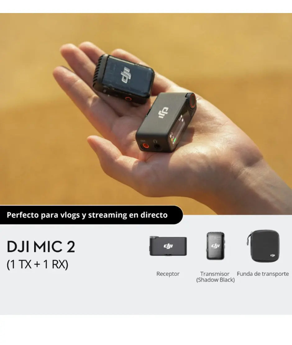 DJI Mic 2 (1 TX + 1 RX) DJI