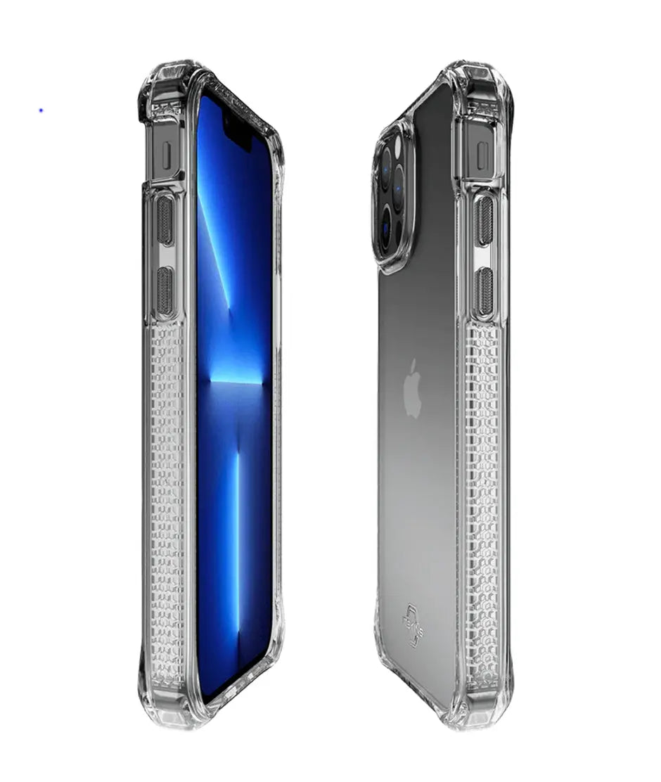 ESTUCHE ITSKINS HYBRID OMBRÉ IPHONE 13 PRO SMOKE iStore Costa Rica