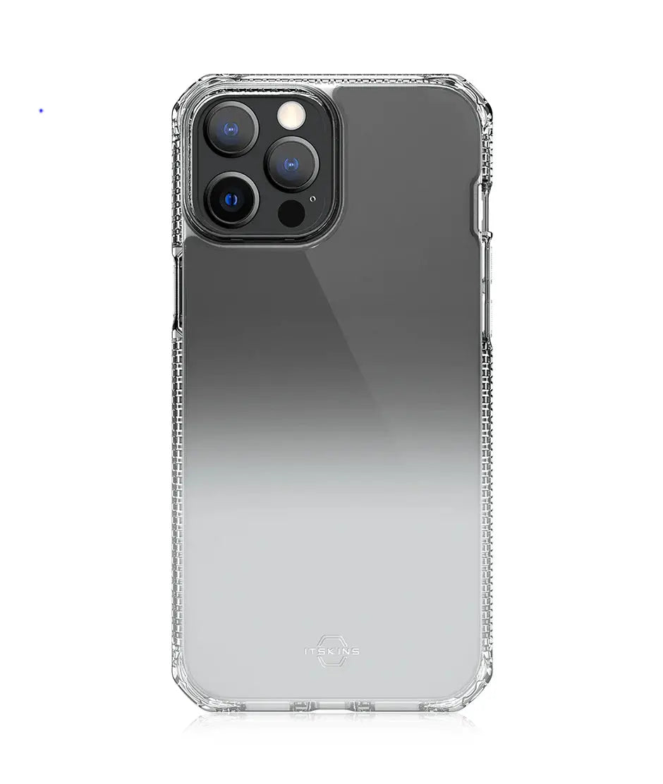 ESTUCHE ITSKINS HYBRID OMBRÉ IPHONE 13 PRO SMOKE iStore Costa Rica