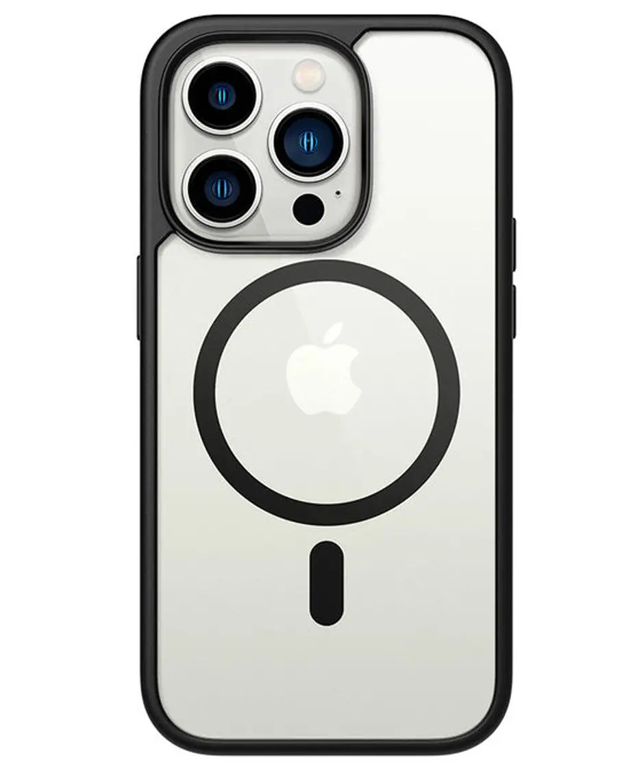 Estuche Prodigee  Magneteek con MagSafe para iPhone 14 Pro Max, Negro/Transparente Prodigee