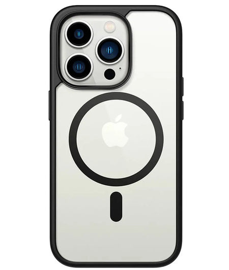 Estuche Prodigee  Magneteek con MagSafe para iPhone 14 Pro Max, Negro/Transparente Prodigee