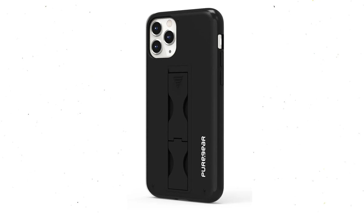 Estuche PureGear, para iPhone 11 Pro con soporte- Negro freeshipping - iStore Costa Rica