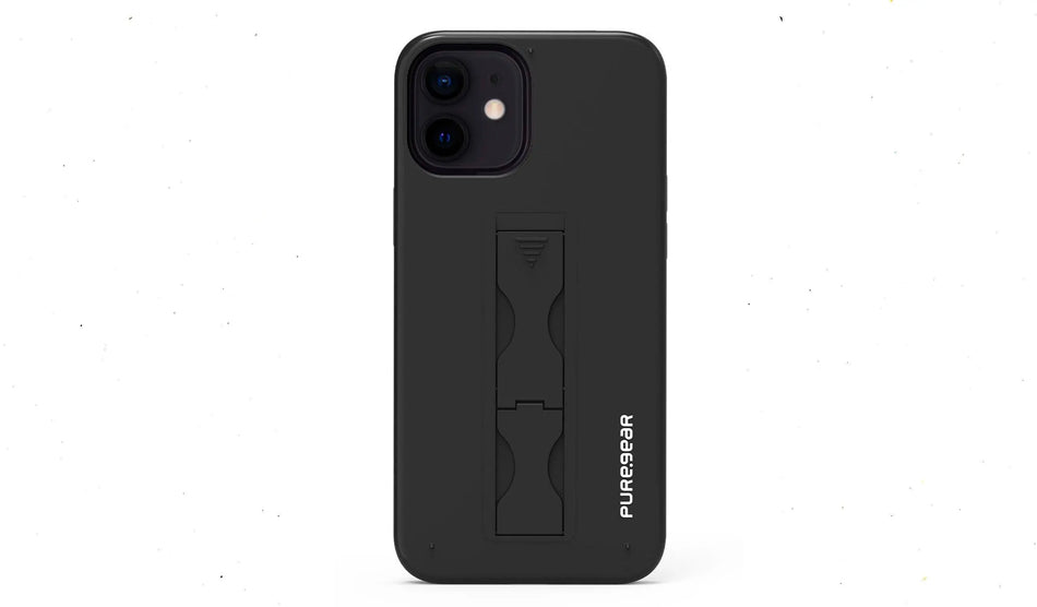 Estuche con soporte, para iPhone 12/12Pro - Negro PureGear freeshipping - iStore Costa Rica