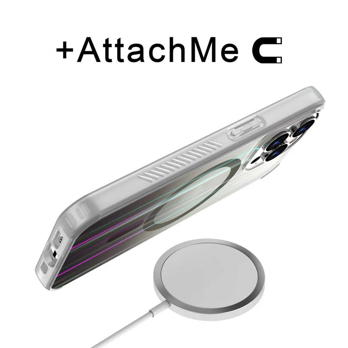 Estuche para Iphone 13 Pro Max - MyBat Pro Mood Series MagSafe - Smoke MyBat Pro