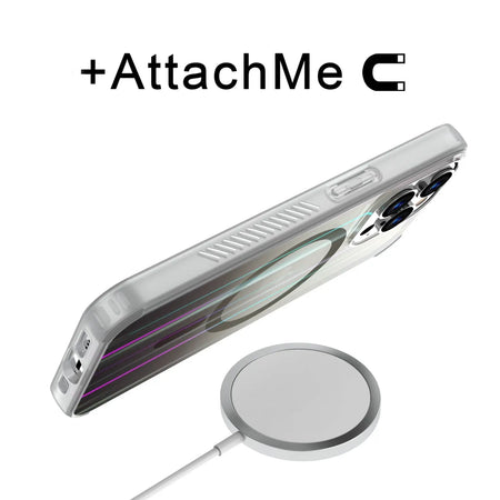 Estuche para Iphone 13 Pro Max - MyBat Pro Mood Series MagSafe - Smoke MyBat Pro