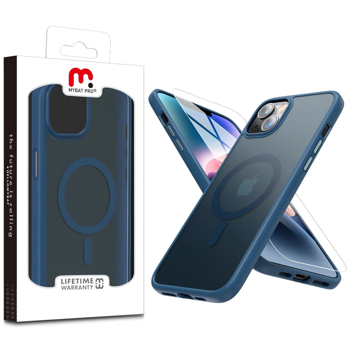Estuche para Iphone 14 - MyBat Pro Contour Series MagSafe - Azul MyBat Pro