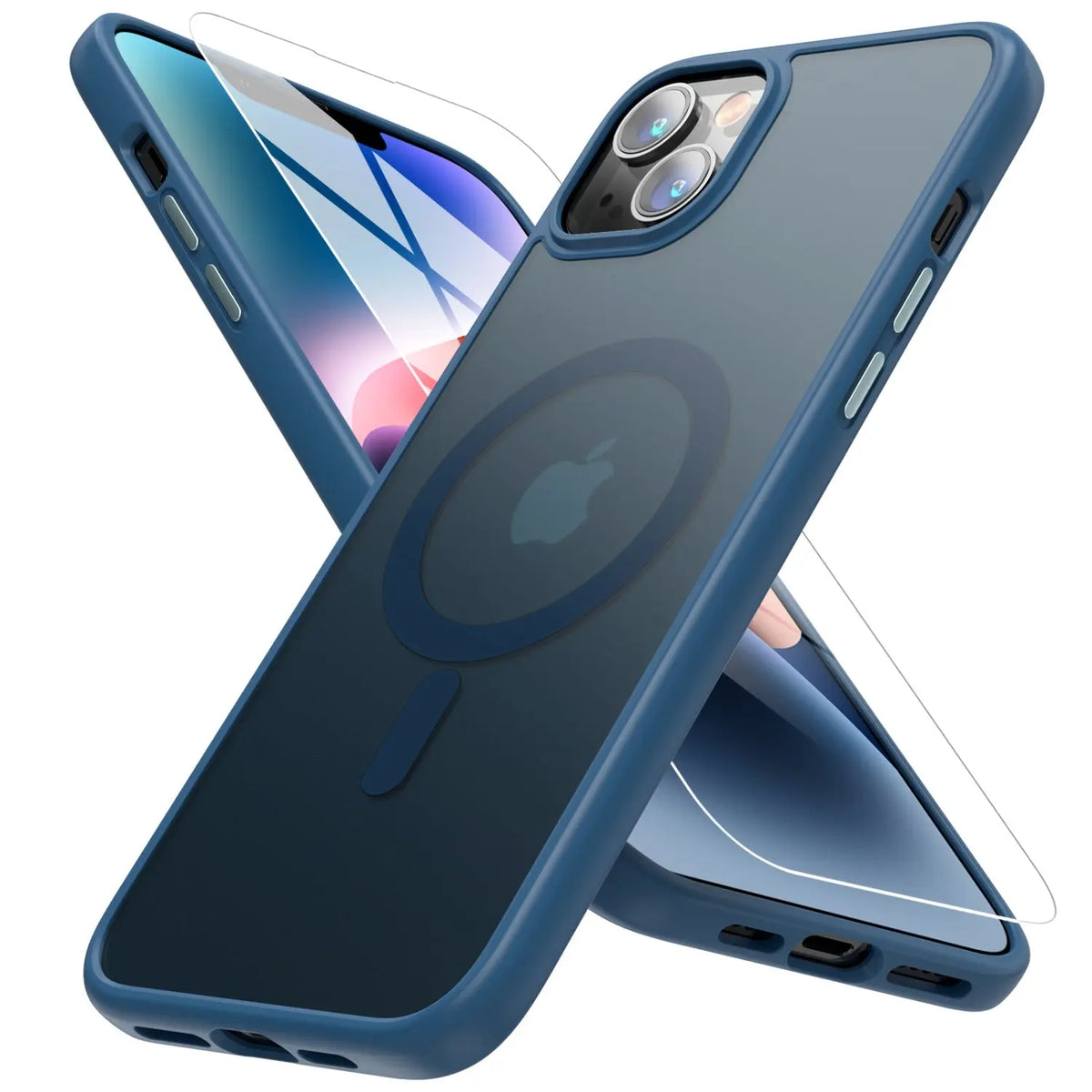 Estuche para Iphone 14 - MyBat Pro Contour Series MagSafe - Azul MyBat Pro
