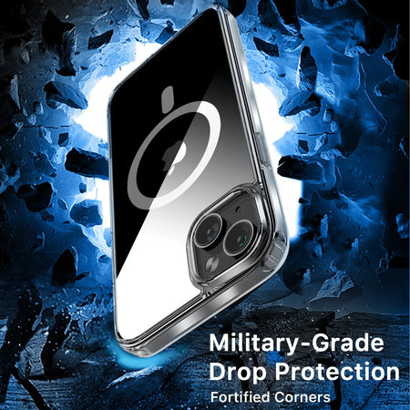 Estuche para Iphone 14 - MyBat Pro Gummy Series MagSafe - Clear MyBat Pro