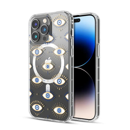 Estuche para Iphone 14 Pro - MyBat Pro Mood Series MagSafe - Evil Eye MyBat Pro