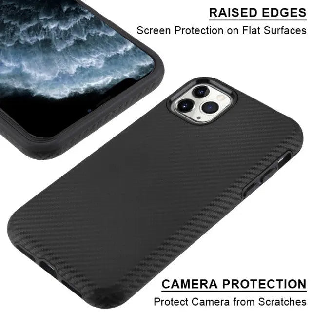 Estuche para iPhone 11 Pro  - MyBat Fuse Series  - Negro MyBat