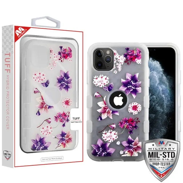 Estuche para iPhone 11 Pro - MyBat Tuff Series - SemiTransparente MyBat