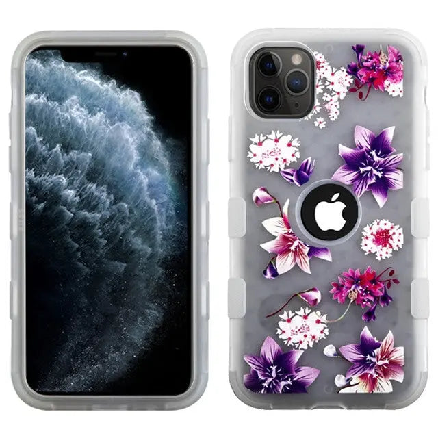 Estuche para iPhone 11 Pro - MyBat Tuff Series - SemiTransparente MyBat