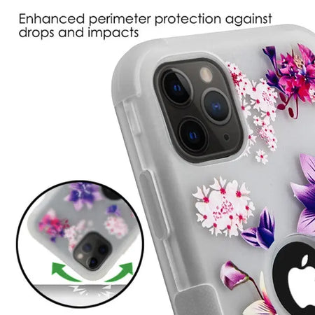 Estuche para iPhone 11 Pro - MyBat Tuff Series - SemiTransparente MyBat