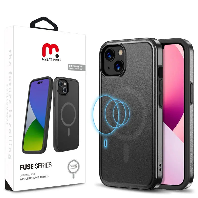 Estuche para Iphone 13 - MyBat Fuse Series - Negro MyBat