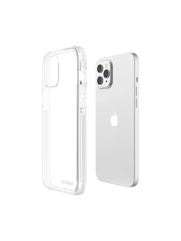 ESTUCHE PRODIGEE SAFETEE STEEL 12PRO MAX BLANCO prodigee