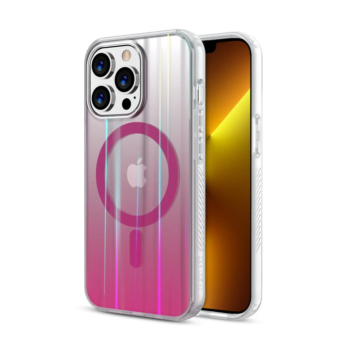 Estuche para iPhone 13 Pro - MyBatPro Mood Series MagSafe - Rosado MyBat Pro