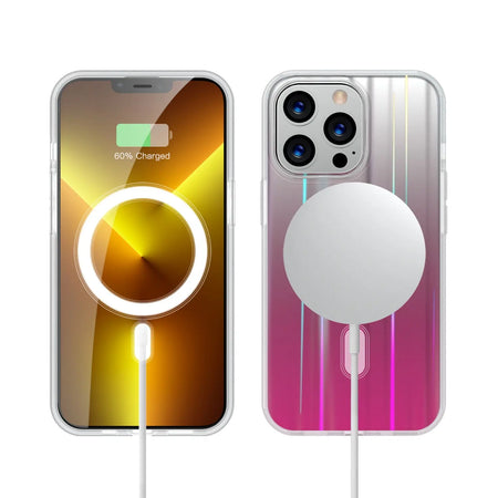 Estuche para iPhone 13 Pro - MyBatPro Mood Series MagSafe - Rosado MyBat Pro