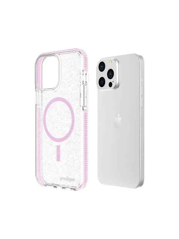 Estuche iPhone 13 Prodigee Super Star Magnet Rosado prodigee