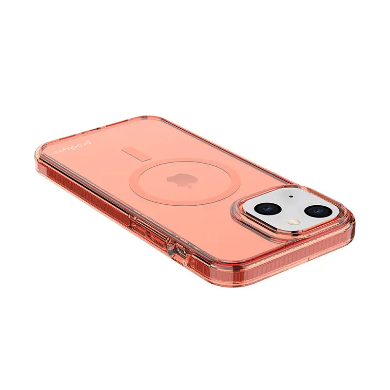Estuche para iPhone 14 / 13 - Prodigee Safetee Neo+Mag - Peach iStore Costa Rica