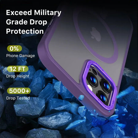 Estuche para Iphone 12/12 Pro - MyBat Pro Shade Series MagSafe - Morado MyBat Pro