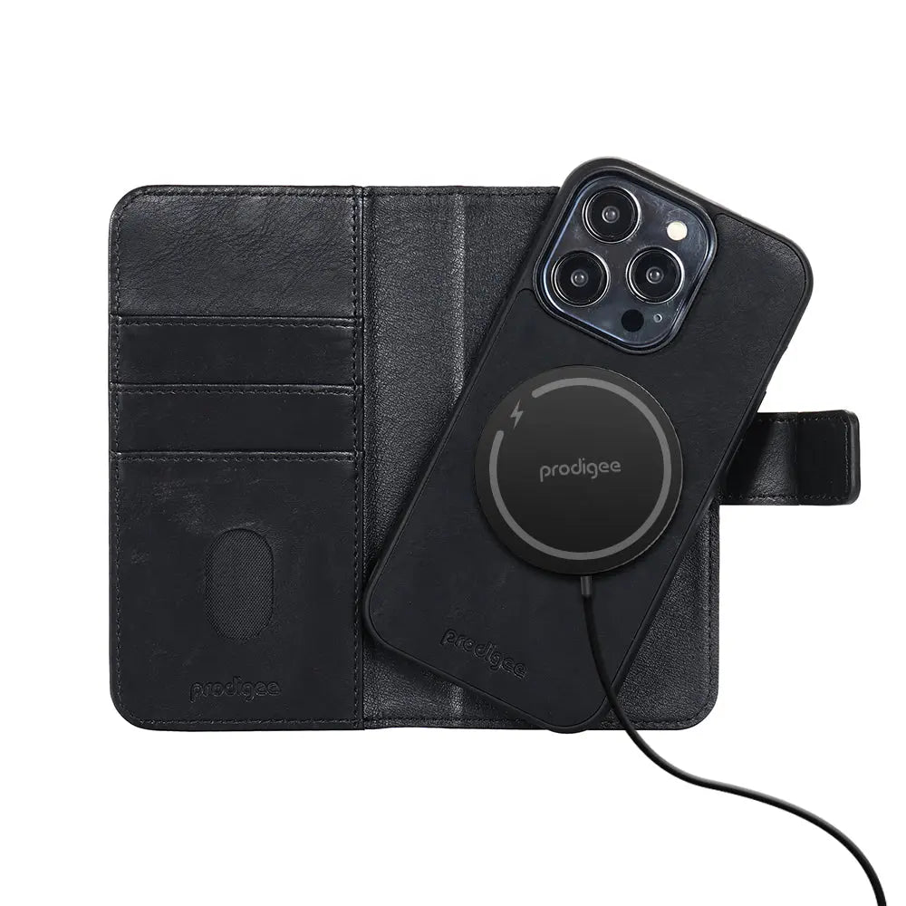 Estuche para iPhone 14 Pro Max - Prodigee Folio Mag Wallet - Negro prodigee