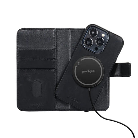 Estuche para iPhone 14 Pro Max - Prodigee Folio Mag Wallet - Negro prodigee