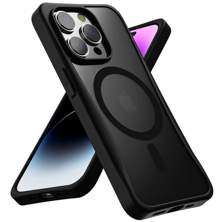 Estuche para iPhone 14 Pro - MyBatPro Haze Series - Negro MyBat Pro