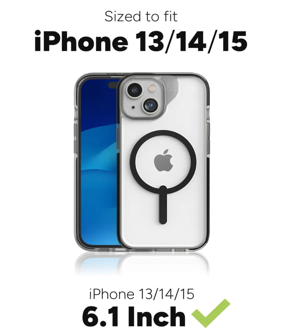 Estuche para  iPhone 15/14/13 ZAGG Santa Cruz Snap ZAGG