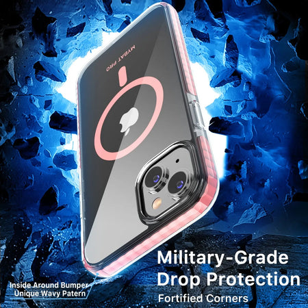 Estuche para iPhone 15 - MyBat Pro Vivid Series MagSafe - Rosado MyBat Pro
