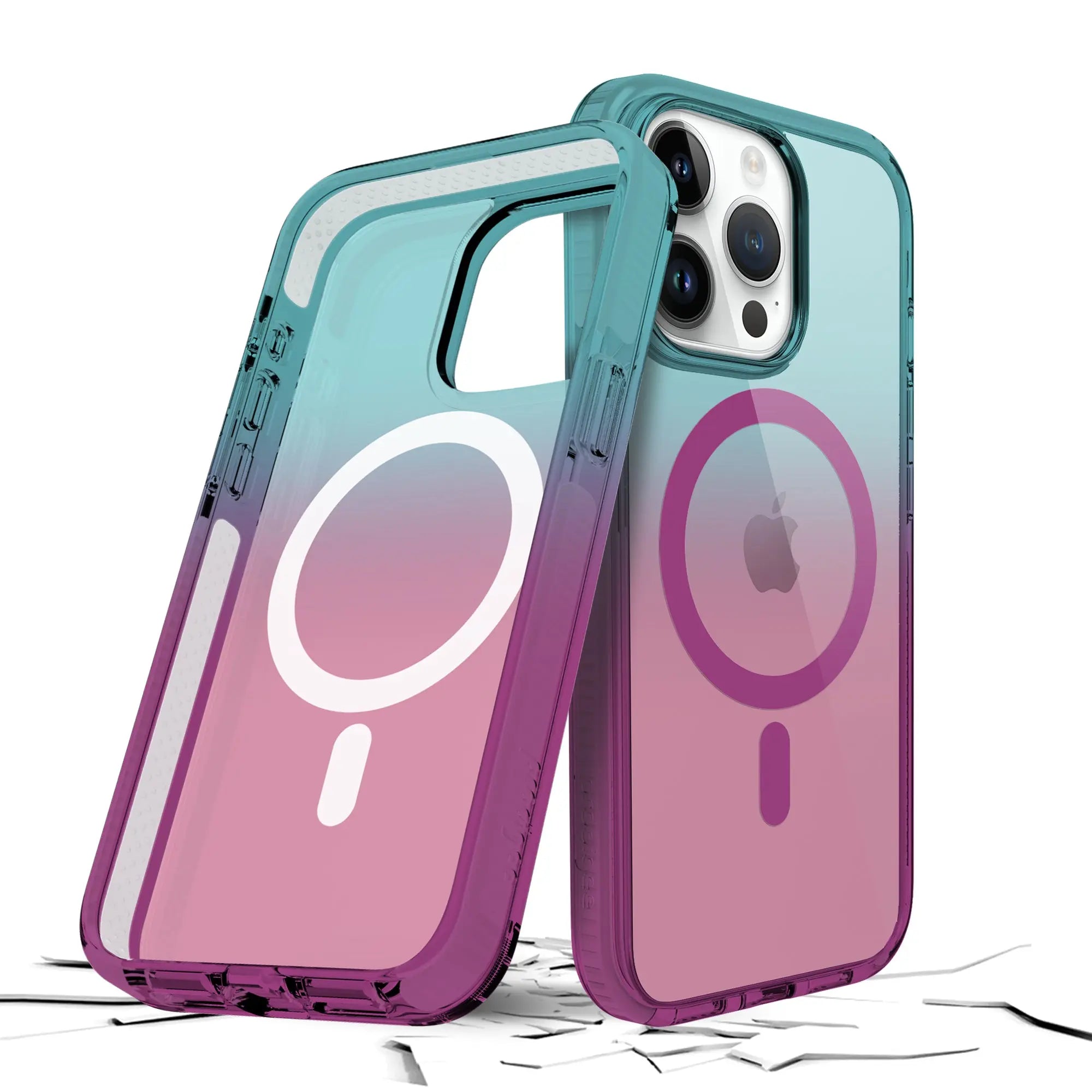Estuche para iPhone 15 Pro - Prodigee Safetee Flow+Mag - Space prodigee