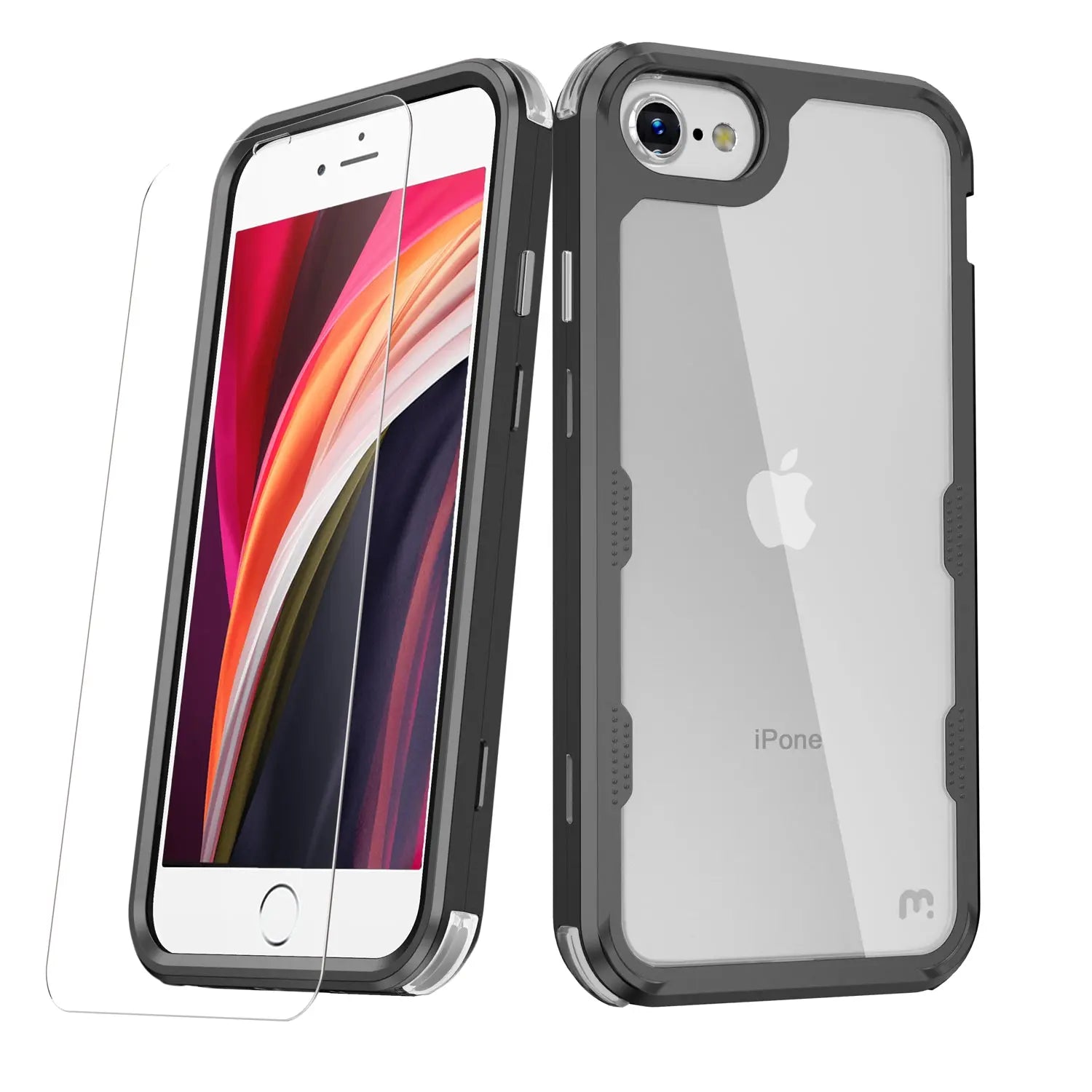 Estuche para iPhone SE (2020) / 8 / 7 - MyBat Pro Lux Series - Negro MyBat Pro