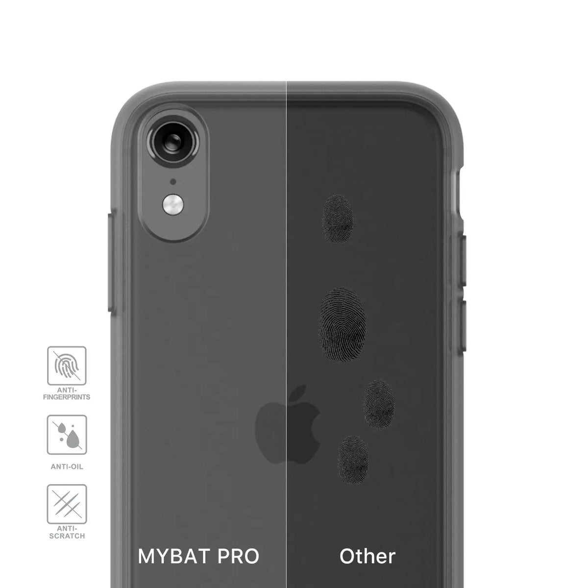 Estuche para iPhone XR - MyBatPro Shade Series - Negro MyBat