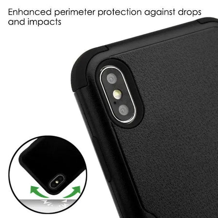 Estuche para iPhone XS Max - MyBat Tuff Series - Negro MyBat
